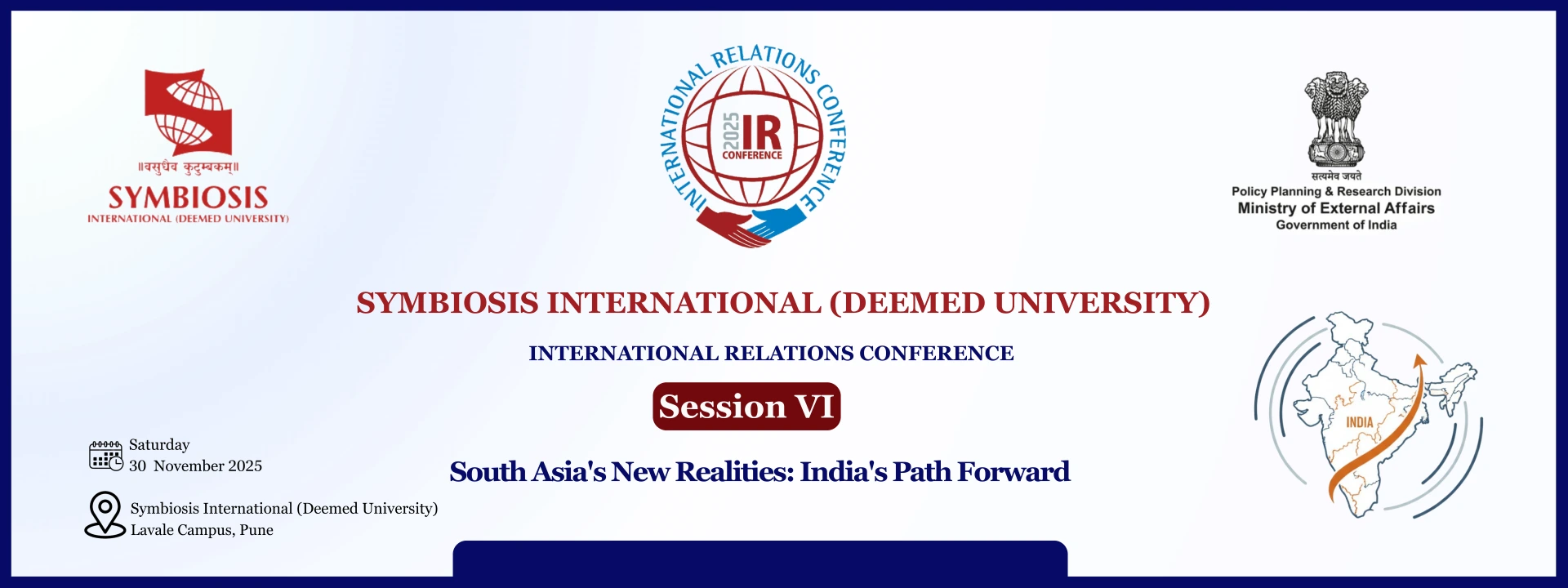 South Asia's New Realities: India's Path Forward